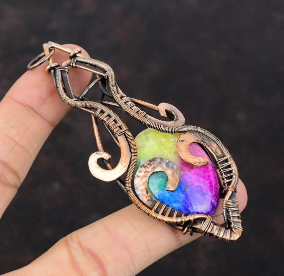 Transform your style with Mesmerizing Wire Wrapped Pendants